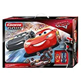 Carrera Toys GO!!! Disney Pixar Cars Let's Race Set Pista da Scontro e Due Macchinine con Saetta Mcqueen e Jackson ...