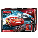 Carrera Toys GO!!! Disney Pixar Cars Speed Challenge Set Pista da Scontro e Due Macchinine con Saetta Mcqueen e Jackson ...