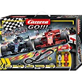 Carrera Toys GO!!! Speed Grip Set Pista da Corsa e Due Macchinine, Una Ferrari e Una Mercedes, Gioco Adatto per ...