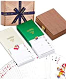 Carte da gioco – Luxury Twin Pack con scatola in mogano – Jaques of London