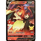 Carte Pokemon Promo originali Jumbo XXL, carte GX, V, EX, protezione extra near Mint, carta promozionale in inglese (Lance's Charizard ...