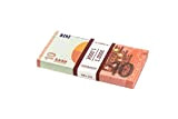 Cashbricks® 100 x €10 Euro Soldi per Giocare (Dimensioni Reali)