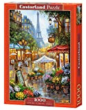 Castorland Jigsaw 1000 pz-Fiori di Primavera, Parigi, Multicolore, C-103669