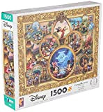 Ceaco - Thomas Kinkade - Disney Dreams Collection - Collage per 90° compleanno di Topolino - Puzzle da 1500 pezzi