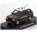 CENTAURIA Modellino Carabinieri Fiat Panda 1000 Fire 1986 E.I. Colore Nero 1:43