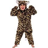 Charlie Crow Leopard costume per i bambini. Taglia unica 5-7 anni.