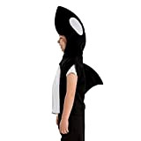 Charlie Crow Whale/Orca costume per bambini taglia unica 3-8 anni.
