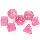 Chessex Borealis Pink Luminary Dice Set Boxed [CHX27584]