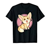 Chibi Kawaii Fennec Fox Cute Japanese Anime Fennec Fox Maglietta