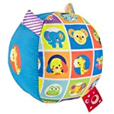Chicco - Palla Soft in Tessuto Morbido, con Tessuti ed Etichette Diverse, per le Prime Attività del Bambino, Multicolore, 3-36 ...