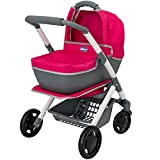 Chicco Pink - Passeggino 3 in 1, con 3 modalità incluse carrozzina, passeggino e lettino per bambini, ideale per bambini ...