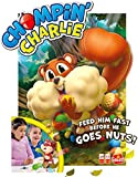 Chompin 'Charlie Game - Nutrire le ghiande di scoiattolo e la corsa per raccoglierli quando sparpagliano da Golia