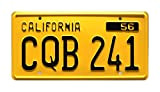 Christine | CQB 241 | Metal Stamped License Plate