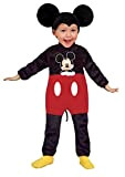 Ciao 11247.12-18 - Disney Costume Baby Mickey Classic, Nero/Rosso, 12-18 mesi