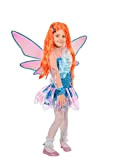 Ciao-Bloom Tynix Costume trasformazione Winx Club Bambina, 4-6 Anni, Colore Blu, Rosa, 11235.4-6