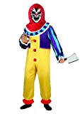 Ciao- Horror Clown Boy costume travestimento bambino (Taglia 5-7 anni) con mannaia