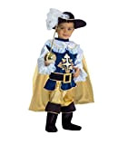 Ciao- Piccolo Moschettiere costume baby (Taglia 2-3 anni), Blu/Oro, 2-3 anni, 14535.2-3