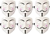 Ciao Set 6 Maschere Anonymous Vendetta Guy Fawkes