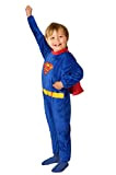 Ciao-Superman Costume Baby Originale DC Comics (Taglia 6-12 Mesi), Colore Blu/Rosso, 11710.6-12