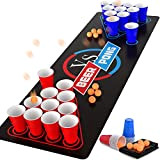 Cieex Games, Ping Pong Kit Include Game Mat, Tazze di Birra Pong, Palle, Completo Fun Game Pack per Adulti per ...