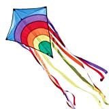 CIM Aquilone - Rainbow Eddy BLUE - per etá superiore ai 3 anni - Dimensioni: 65x74cm - incl. filo e ...