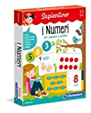 Clementoni - 12895 - Sapientino - I Numeri - tessere illustrate, gioco educativo bambino 3 anni, gioco per imparare i ...