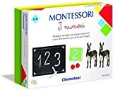 Clementoni 16099, Montessori, I Numeri, Made in Italy, Gioco Montessori 4 anni, Gioco Educativo Metodo Montessoriano (Versione in Italiano), Gioco ...