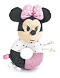Clementoni - 17338 - Disney Baby Minnie Morbido Anello Sonaglino - Gioco Neonato, 100% Lavabile, Bambino 0 - 18 Mesi