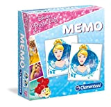 Clementoni - 18009 - Memo - Disney Princess, gioco di memoria e associazione, gioco educativo bambini 3 anni, gioco da ...