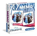 Clementoni - 18052 - Memo Game - Disney Frozen 2, gioco di memoria e associazione, gioco educativo bambini 3 anni, ...
