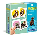 Clementoni - 18078 - Memo Games - Puppies, gioco di memoria e associazione, gioco educativo bambini 3 anni, gioco da ...