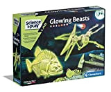 Clementoni - 19311 - Science & Play - Glowing Beasts - Gioco Scientifico 7 Anni (Italiano, Inglese, Francese, Tedesco, Spagnolo, ...