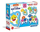 Clementoni - 20828 - My First Puzzle - Baby Shark - 3-6-9-12 pezzi - Made in Italy - puzzle bambini ...