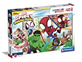 Clementoni - 25468 - Supercolor Puzzle - Spidey and His Amazing Friends - 40 pezzi - Made in Italy, puzzle ...