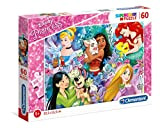 Clementoni - 26995 - Supercolor Puzzle - Disney Princess - 60 Pezzi - Made In Italy - Puzzle Bambini 5 ...