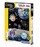 Clementoni - 27142 - National Geographic Kids - Space Explorer - 104 Pezzi - Made In Italy - Puzzle Bambini ...