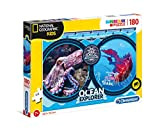 Clementoni - 29205 - National Geographic Kids - Ocean Expedition - 180 Pezzi - Made In Italy - Puzzle Bambini ...