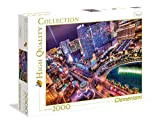 Clementoni 32555 - Puzzle HQC Las Vegas, 2000 Pezzi