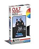 Clementoni - 35109 - Cult Movies - The Blues Brothers - 500 pezzi - Made in Italy, puzzle adulti 500 ...