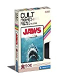 Clementoni - 35111 - Cult Movies - Jaws - 500 pezzi - Made in Italy, puzzle adulti 500 pezzi, puzzle ...