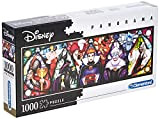 Clementoni - 39516 - Disney Panorama Collection - Villains - 1000 Pezzi - Made In Italy - Puzzle Adulto