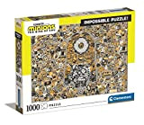 Clementoni - 39554 - Impossible Puzzle - Minions 2 - 1000 Pezzi - Made In Italy - Puzzle Adulto