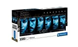 Clementoni - 39590 - Panorama Puzzle - Game of Thrones - puzzle adulti 1000 pezzi, puzzle panoramico, Made in Italy