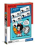 Clementoni adulti 1000 pezzi, Made in Italy, puzzle, fumetti, comic strip Mafalda Quino, Multicolore, 39628