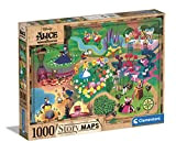 Clementoni Alice in Wonderland - Puzzle, Medium, 1000 pezzi, Multicolor, 39667