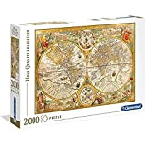 Clementoni Ancient Map Puzzle, Multicolore, 2000 pezzi