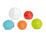 Clementoni Animal Balls, Palline Morbide Sensoriali, Texture Diverse, Forme e Colori Differenti, Giochi Neonato, Bambini 3 mesi+, Multicolore, 17454