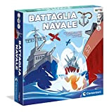 Clementoni- Battaglia navale, colpisci e affonda la Flotta Tavolo Bambini 6 Anni, Gioco in Scatola per Tutta la Famiglia, 2 ...