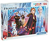 Clementoni Clementoni-27274-Supercolor Disney Frozen 2-104 pezzi, puzzle bambini, Multicolore, 27274