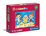 Clementoni Cocomelon 3 Anni-cubi da 12 Pezzi-Play for Future, Materiali 100% riciclati-Made in Italy, Bambini, Puzzle Cartoni Animati, Multicolore, Medium, ...